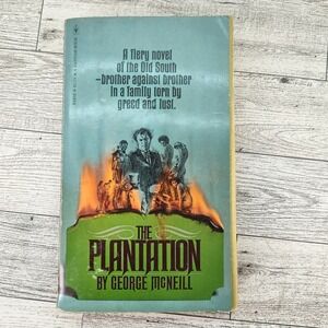 The Plantation 1975‎ Paperback George McNeill Bantam Historical Fiction Vintage